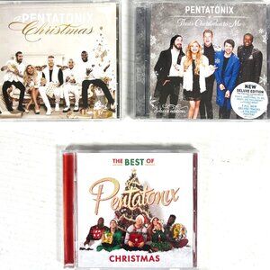 Pentatonix 3 Christmas CD Lot Best Thats Xmas To Me Deluxe 2015-2019 A Cappella